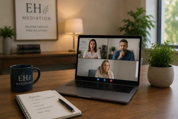 child access mediation Cleethorpes online meeting.